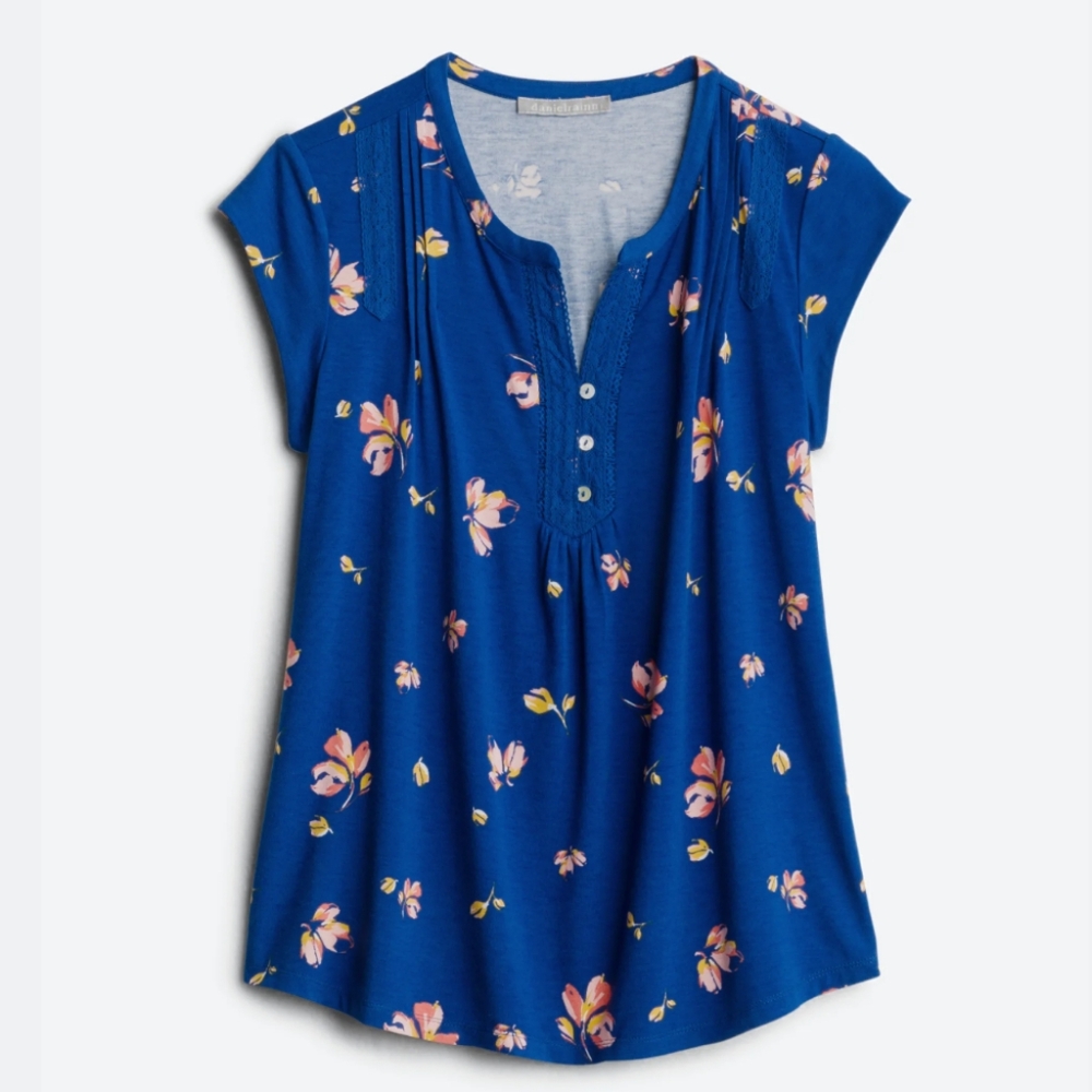 Daniel Rainn Arlie Button Detail Knit Top Size Large Stitch Fix